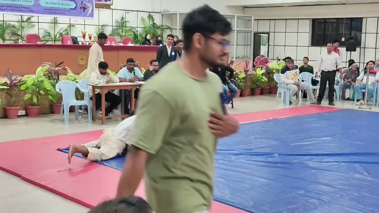AHMED AMER ASERI JUDO INTER COLLEGE CHAMPIONSHIP -73KG SEMI FINAL MATCH 