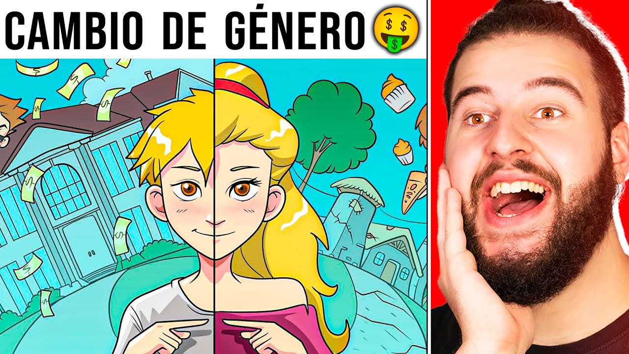 Me Cambié De Género Para Ser Billonaria | Reaccionando a Mi Historia Animada