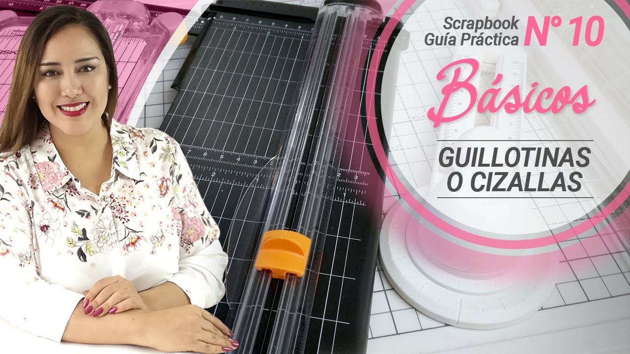 Curso Scrapbook para PRINCIPIANTES 📝💕 - MATERIALES básicos | Guillotinas o Cizallas