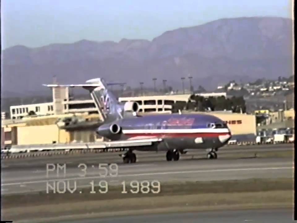 American Airlines Boeing 727-100 at LAX