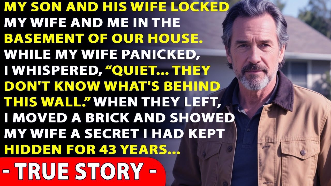 Our Own Son Locked Us In The Basement. But I Had A Secret He Didn’t Know About… True Story