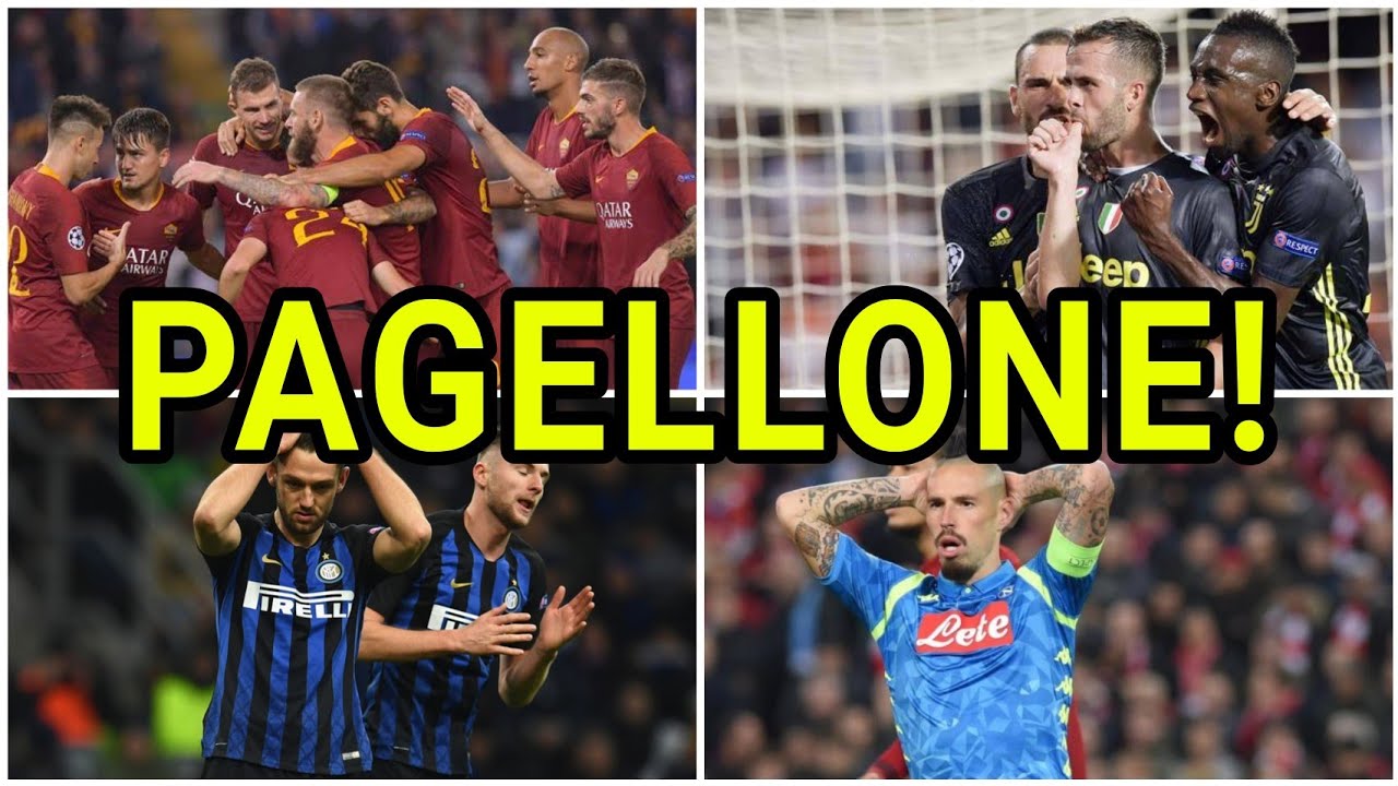 PAGELLONE GIRONI CHAMPIONS LEAGUE 2018-19 - Sickwolf