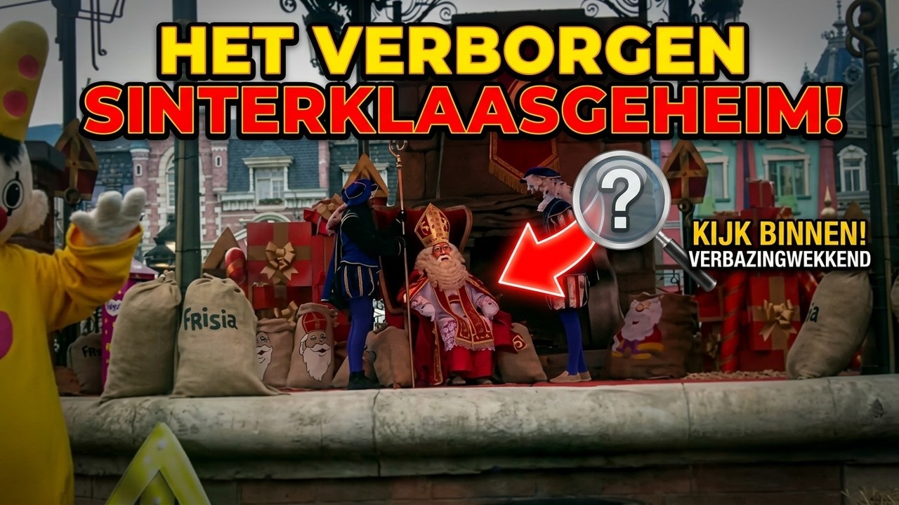 Het Sinterklaasgeheim van Plopsaland waar niemand je over vertelt