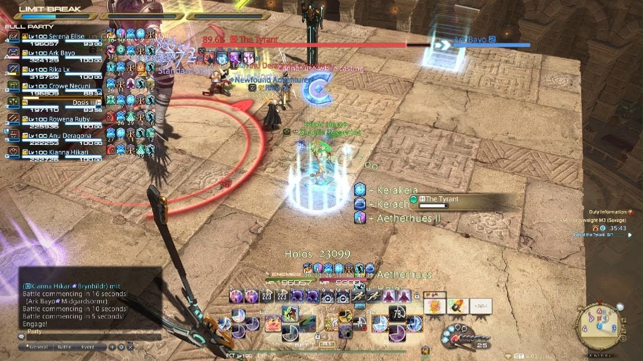 FFXIV M11S Clear Picto POV