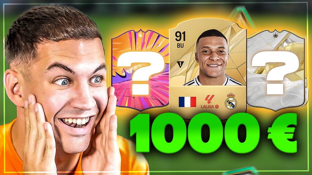 1000&euro; DE PACKS POUR CR&Eacute;ER MON &Eacute;QUIPE ULTIME FC25 !!