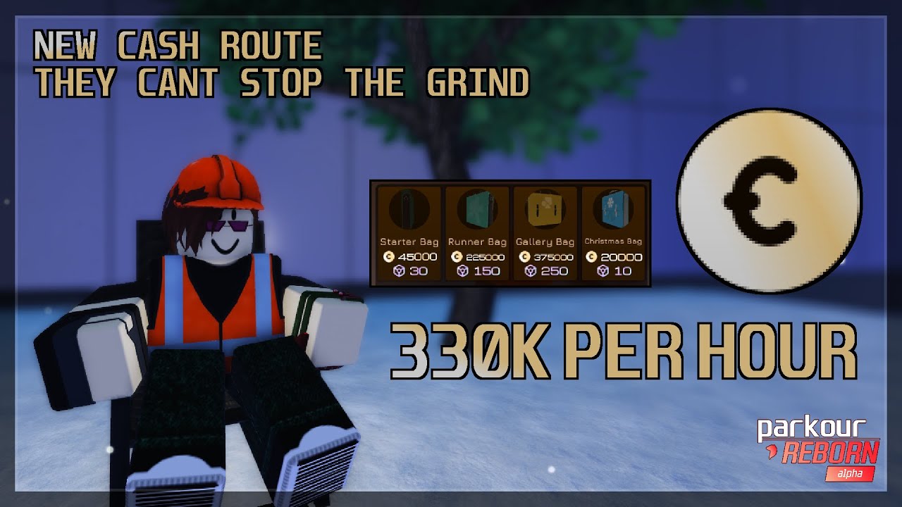 NEW Credit Grinding Route In Parkour Reborn