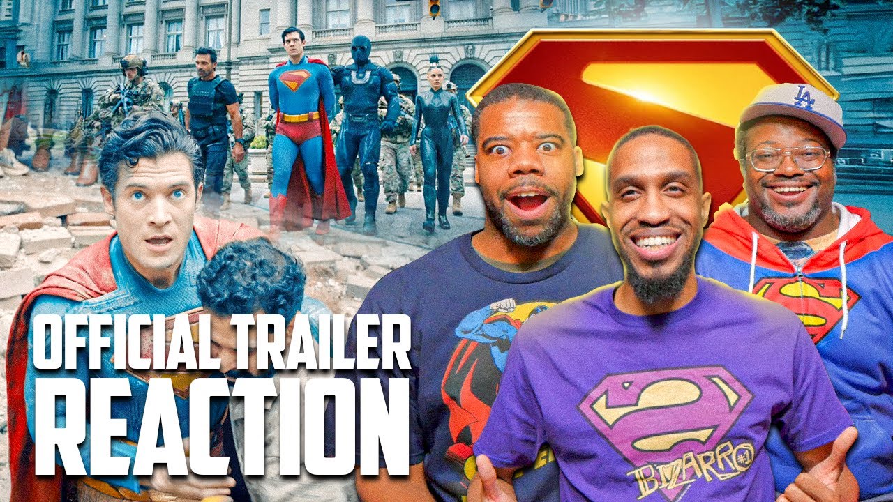 Superman | Official Trailer Reaction