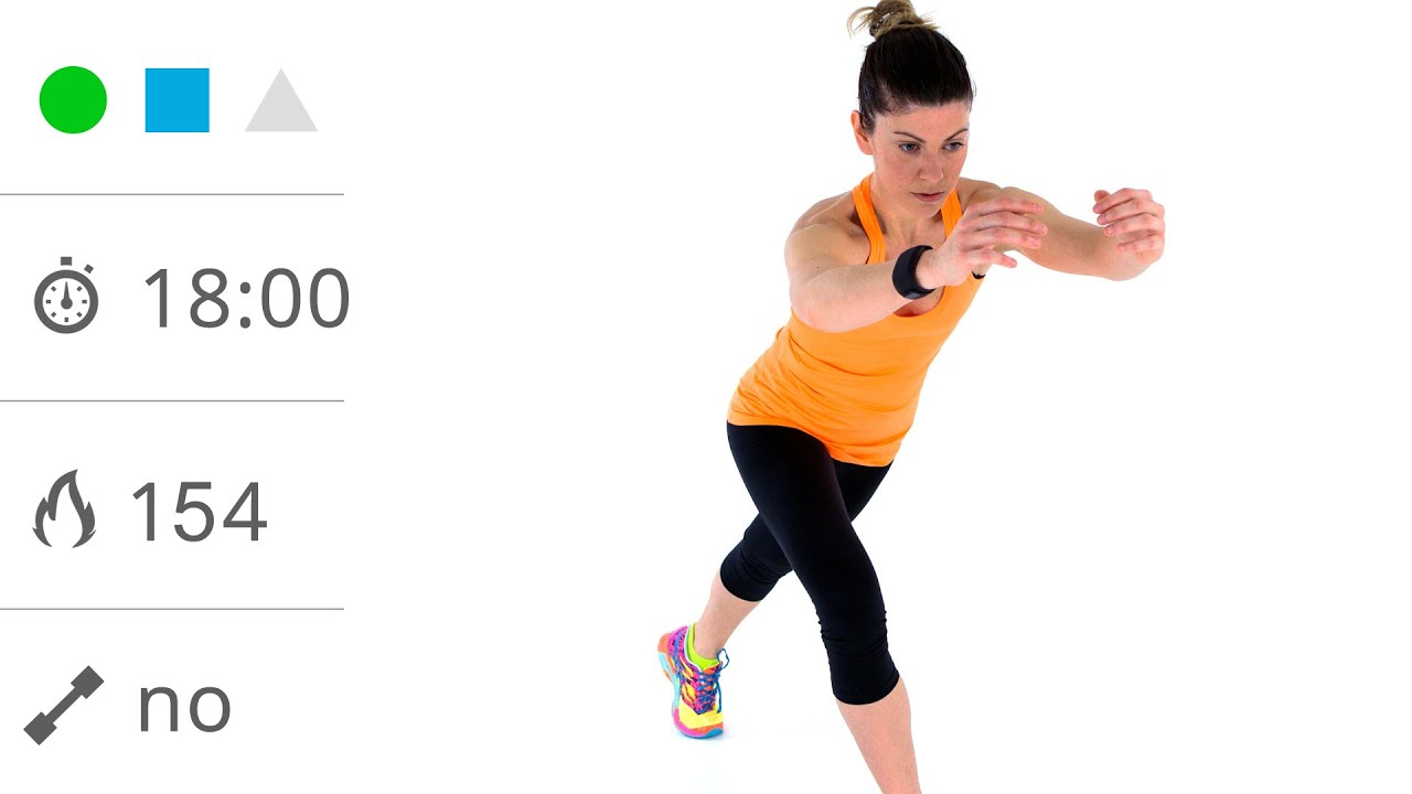 Allenamento aerobico con esercizi a corpo libero