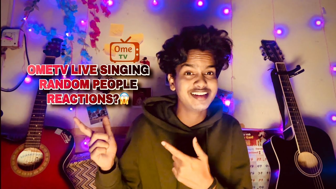 Random People React to My Live Singing 😱👏🏻 | OME TV LIVE Singing! ❤️