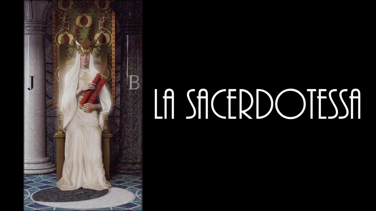 La Sacerdotessa dei Tarocchi Rider Waite Smith