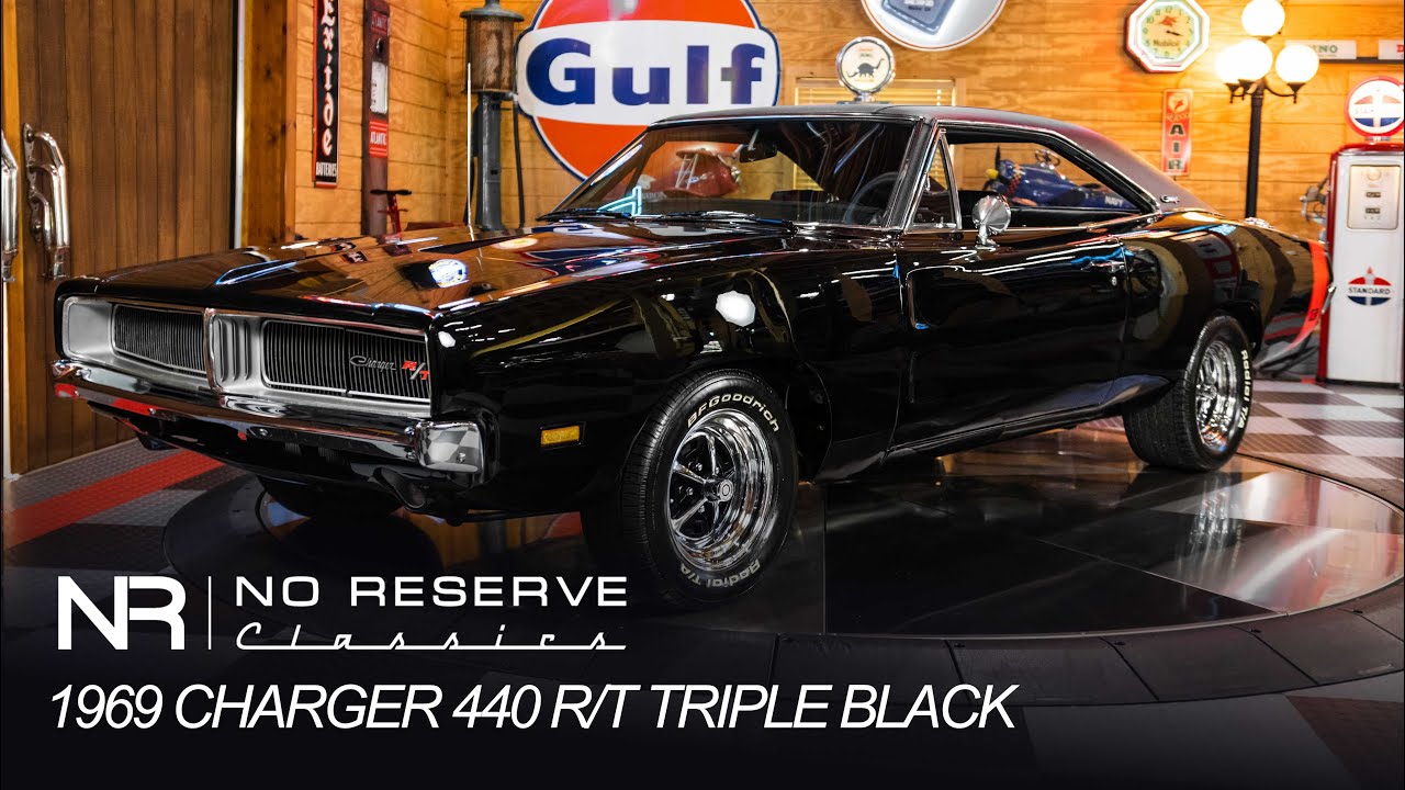 (4K) WALK AROUND 1969 Dodge Charger 440 R/T - FOR SALE 18005627815