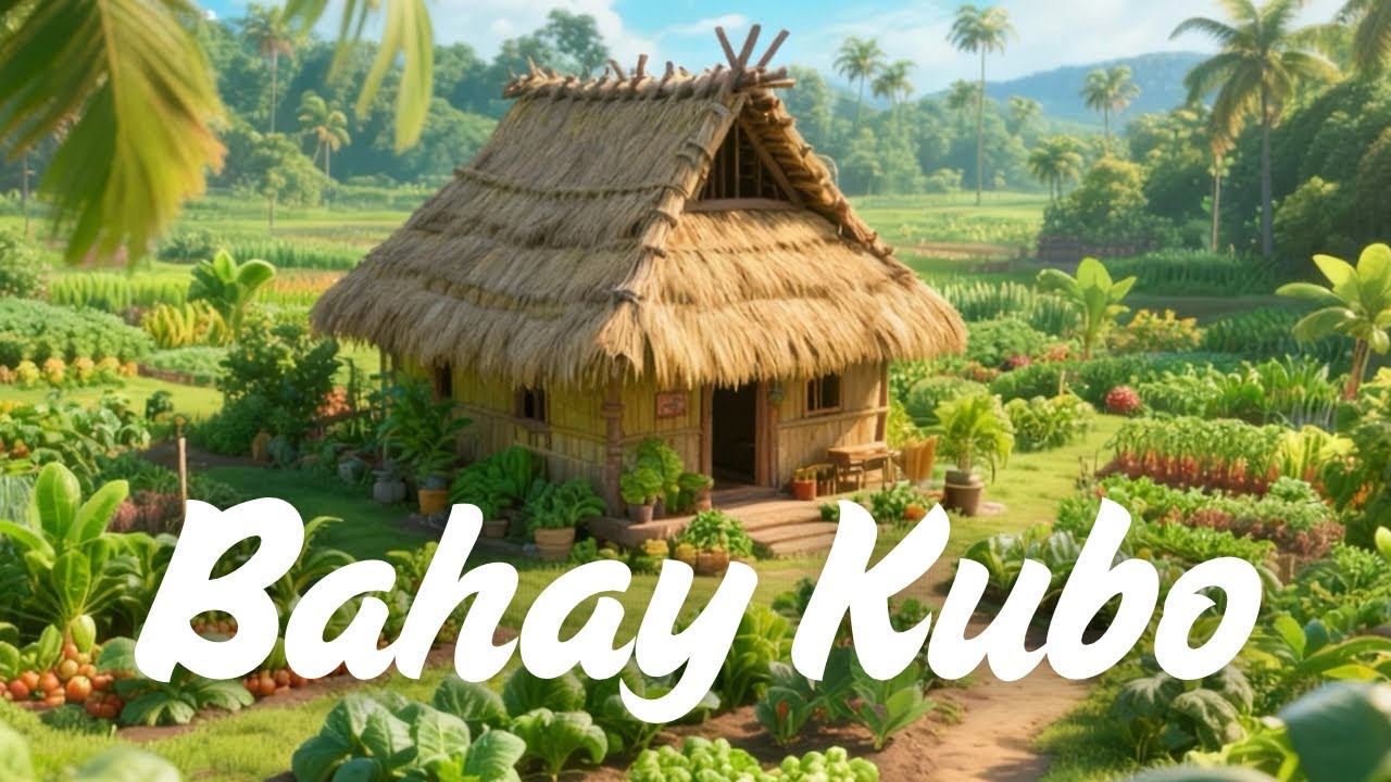Bahay Kubo | Filipino Folk Song About Vegetables 🌱 | Cute Animation for Kids 