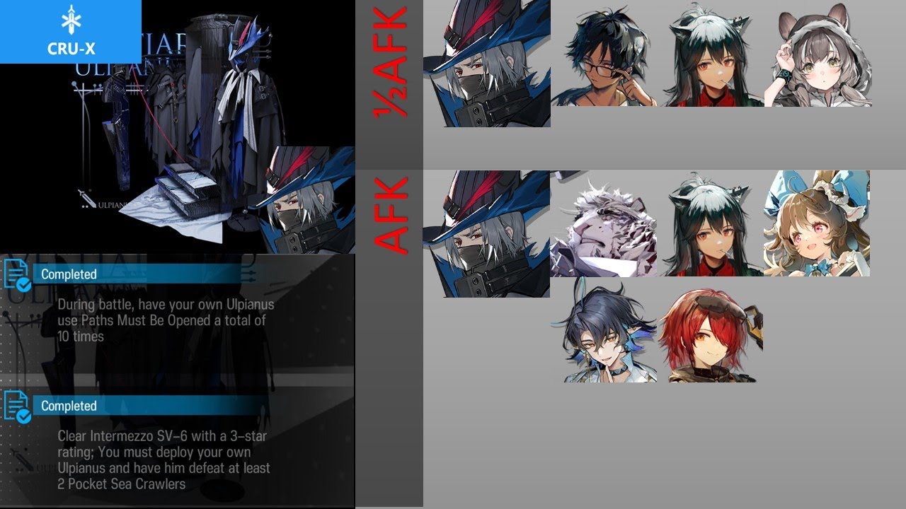 Ulpianus Module X | Mission SV-6 AFK Guide [Arknights]