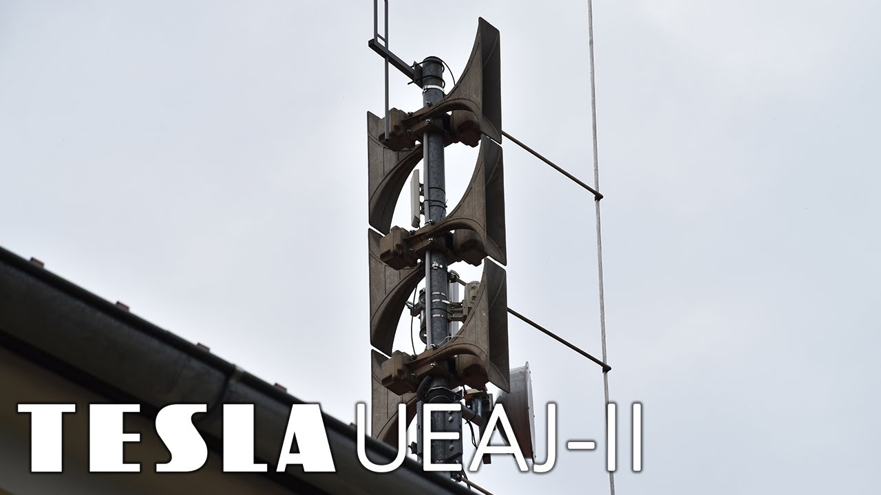 Zkouška sirén | Siren Test | Sirenenprobe | Rájec-Jestřebí - TESLA UEAJ-II |05.08.2020|