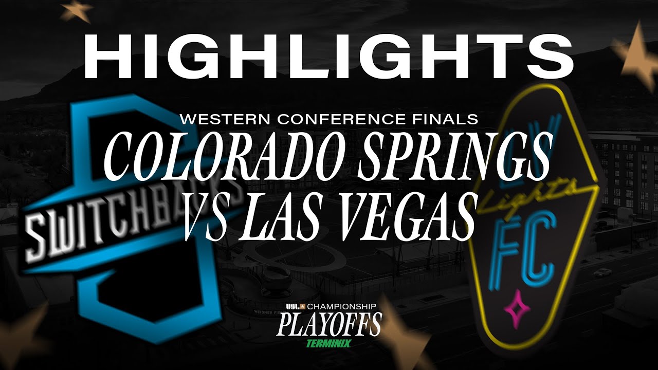11.16.24 | Colorado Springs Switchbacks FC vs. Las Vegas Lights FC - Game Highlights