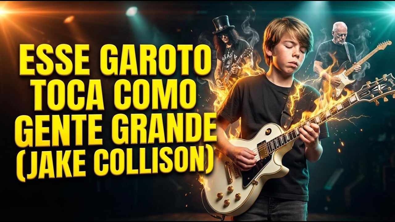 Jack Colisson: O Prodígio que Carrega a Alma do Rock Clássico (REACT) #guitar #rock #guitarist