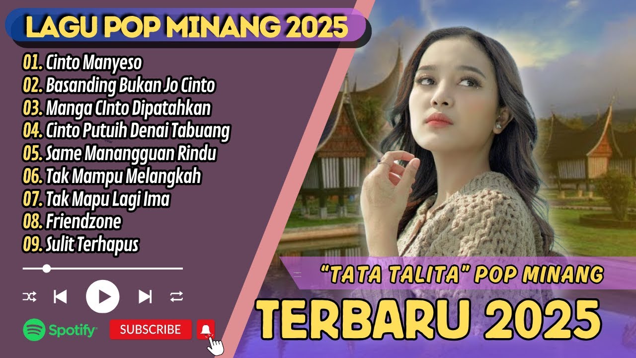 TATA TALITA - CINTO MANYESO - BASANDING BUKAN JO CINTO || LAGU POP MINANG TERPOPULER 2025