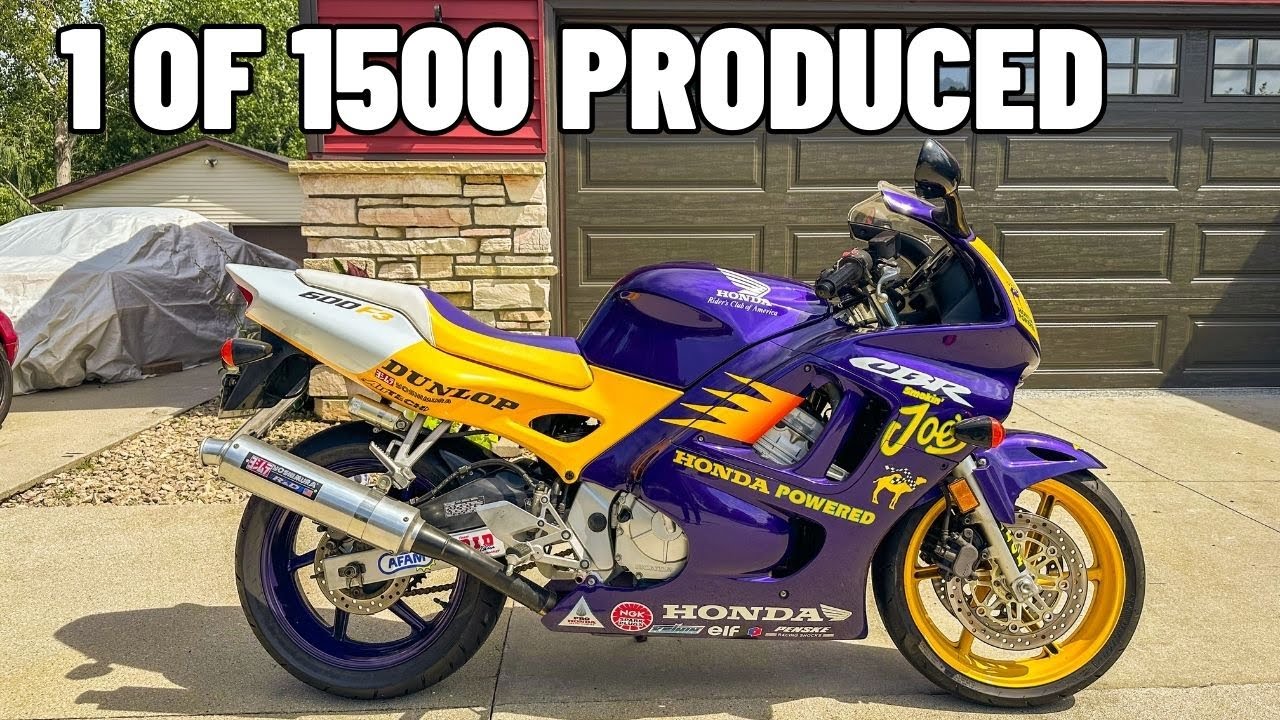 I Bought A Rare And ILLEGAL Honda CBR600 Smokin Joe's Edition
