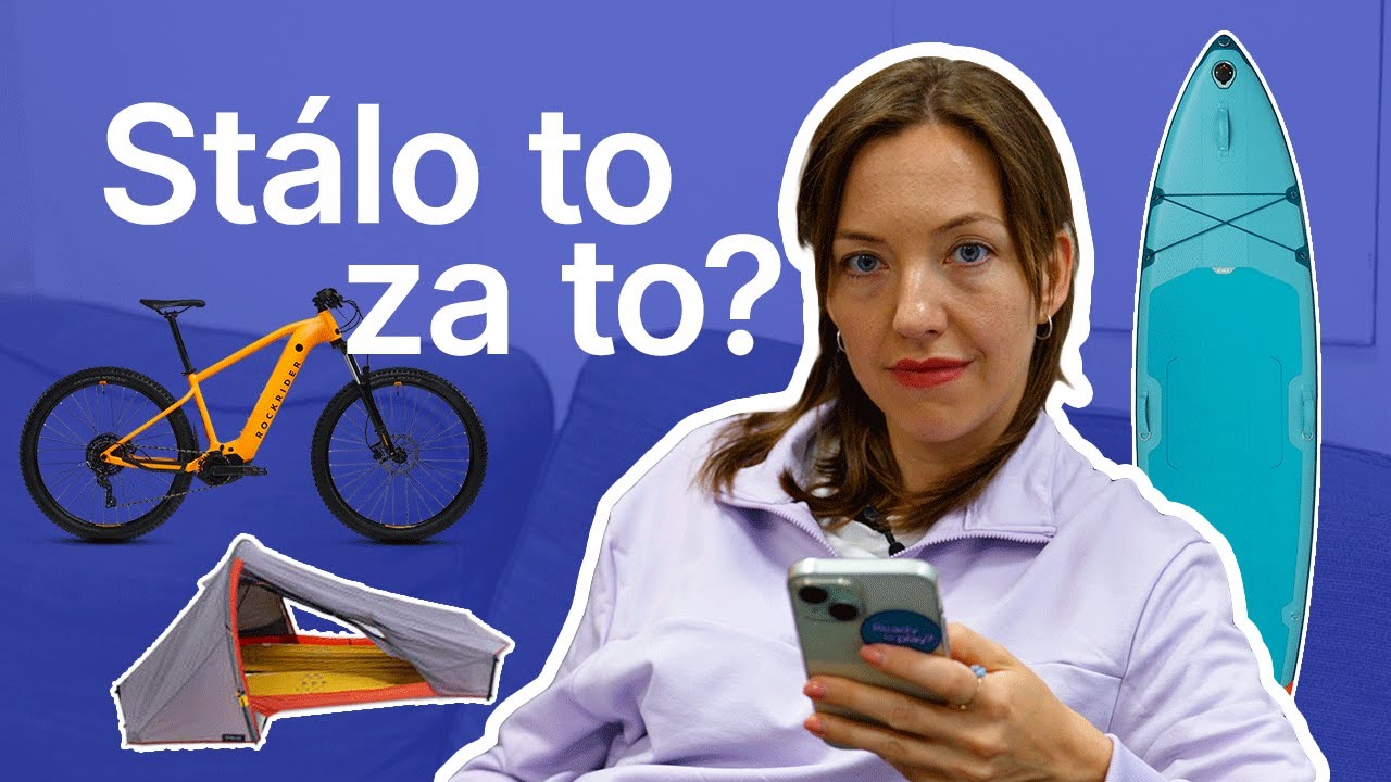 🌟 Vyzkou&scaron;eli jsme půjčovnu sportovn&iacute;ho vybaven&iacute; Decathlon RENT &ndash; st&aacute;lo to za to? 🌟