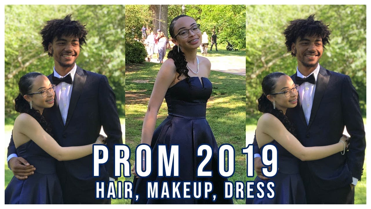 Get Ready With Me for PROM ♡ | Hair, Makeup, Nails | aliyah simone