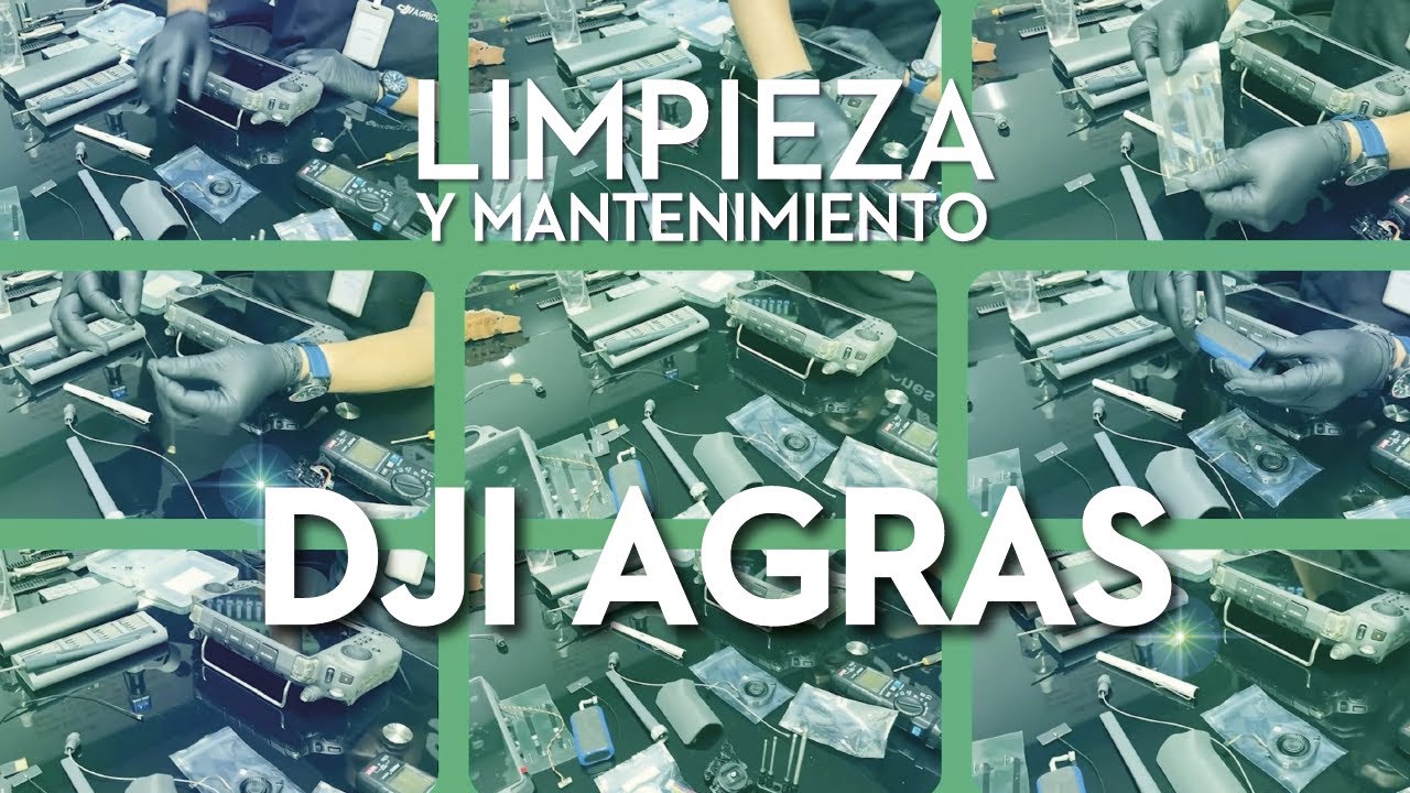 Mantenimiento DJI Agras 🚁 | Limpieza ultrasónica y servicio especializado