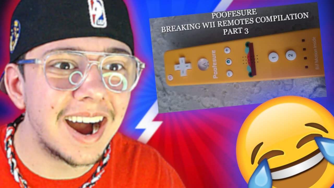 NOT THE WII REMOTES POOF!😱😭 |Poofesure Breaking Wii Remotes Compilation Part 3 Reaction!