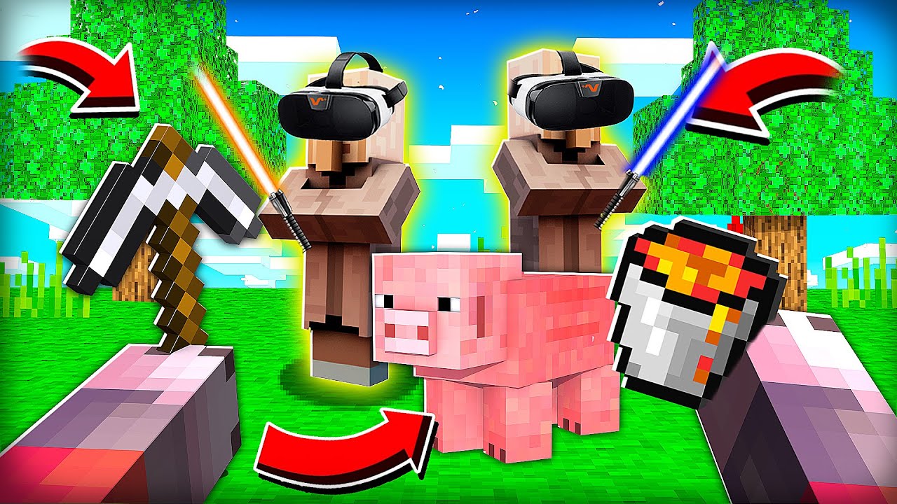 Я ПРОВЁЛ 24 ЧАСА В VR МАЙНКРАФТЕ ЧЕЛЛЕНДЖ ! ТРОЛЛИНГ ЛОВУШКА MINECRAFT