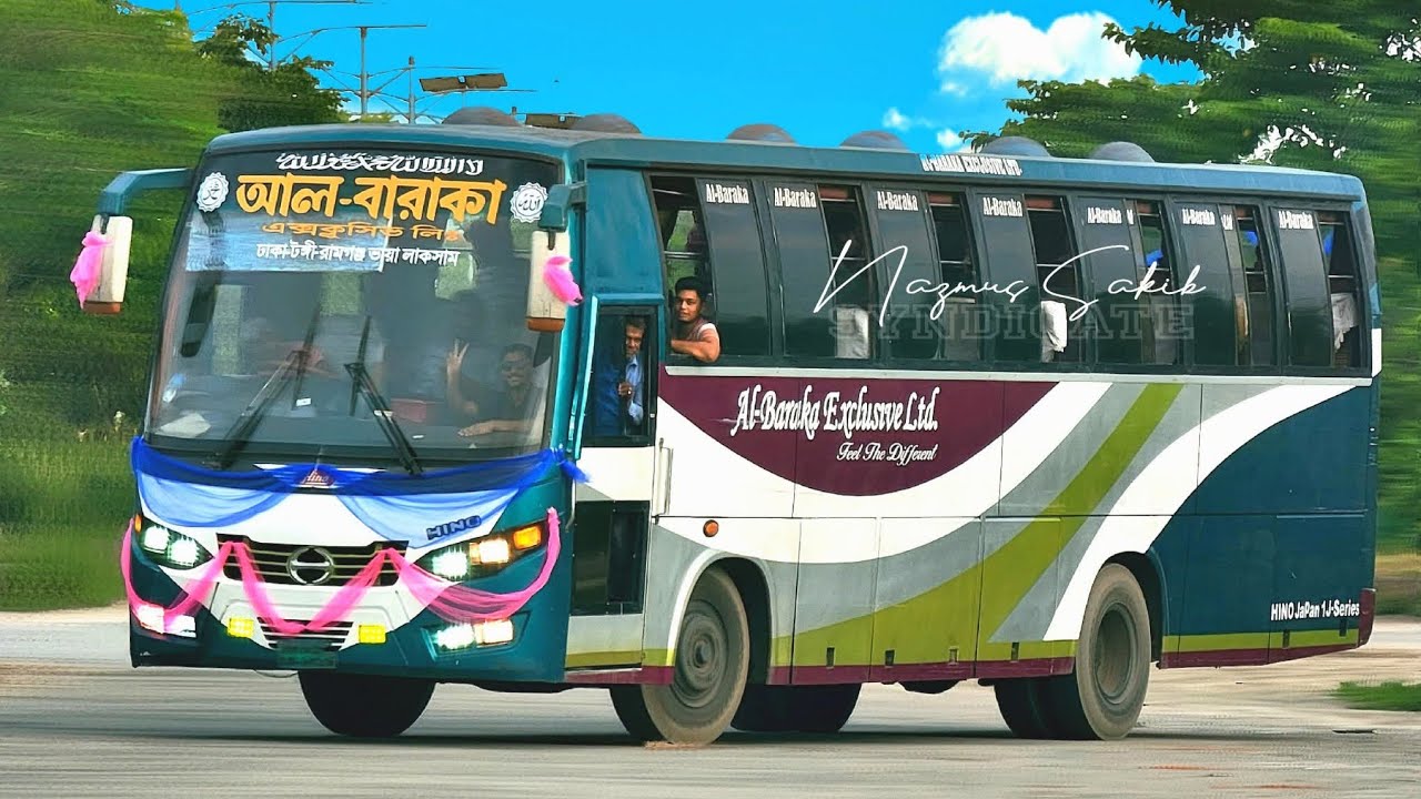 Al-Baraka Exclusive Ltd. Buses & Coaches | Part-2 | Live View | Raihan Habib