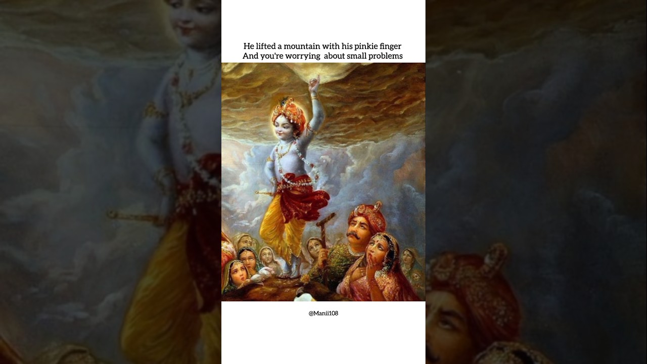 You're a Krishna devotee what are you afraid of | #krishna #shorts #devotional #devotional #trending