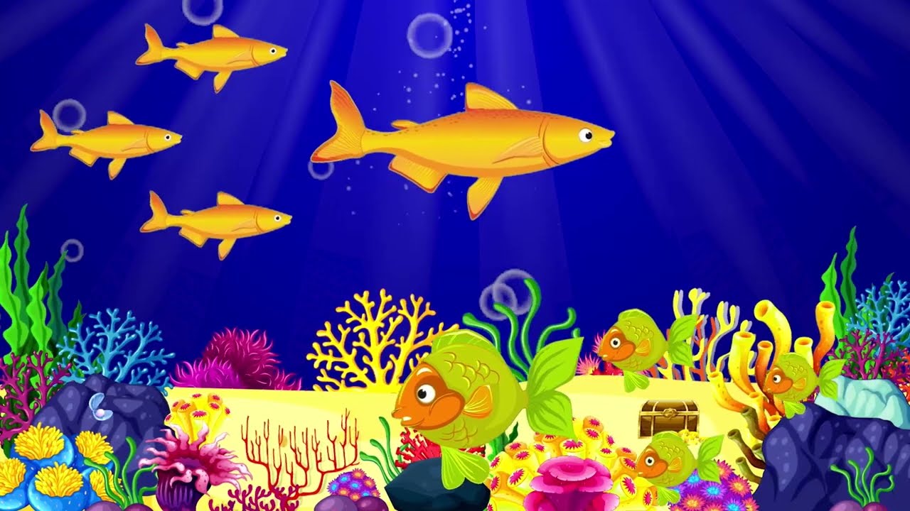 🐟 Gentle Bedtime Lullaby for Babies 👶 Fish and Baby Music #19