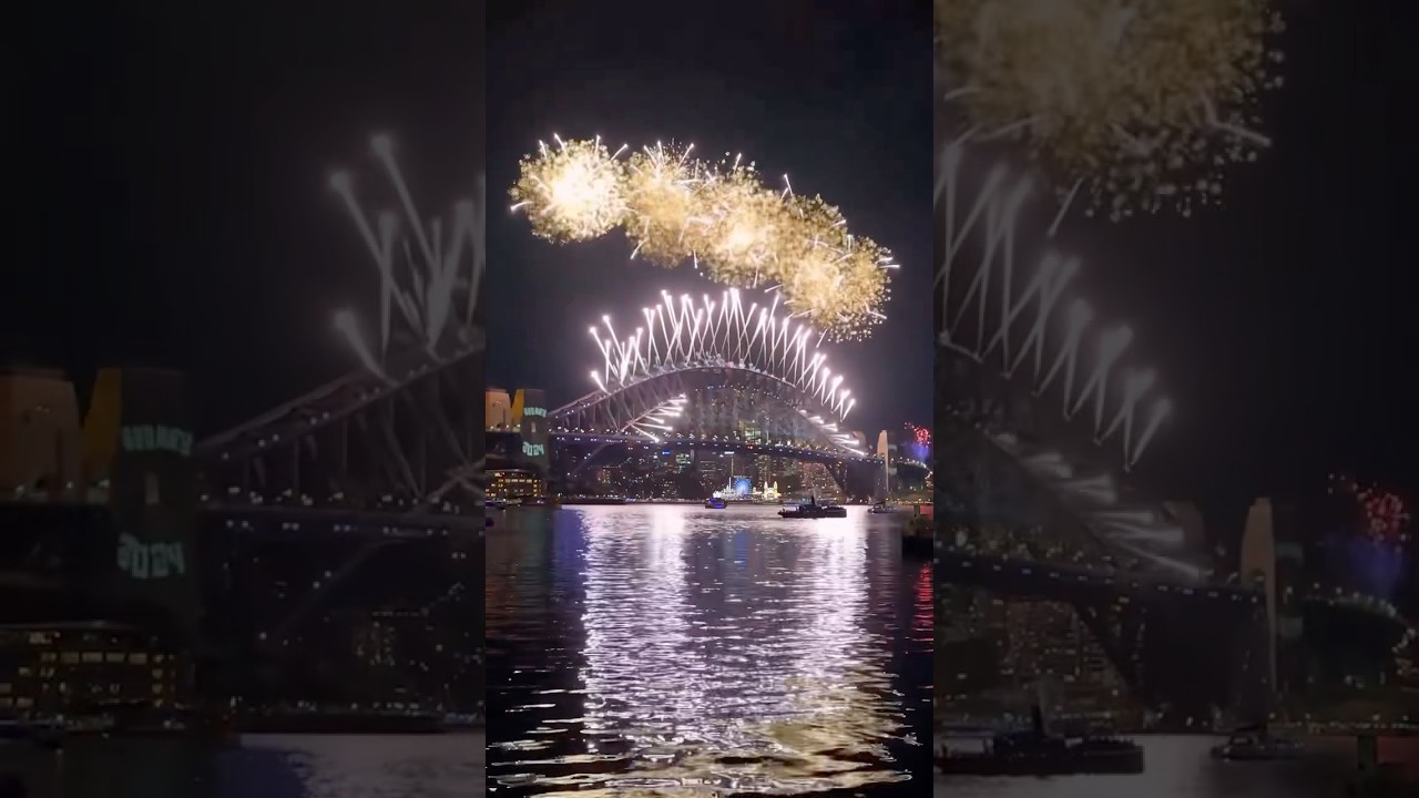 Harbour Bridge Fuegos artificiales Sydney, Australia | Sydney New Year's Eve Fireworks