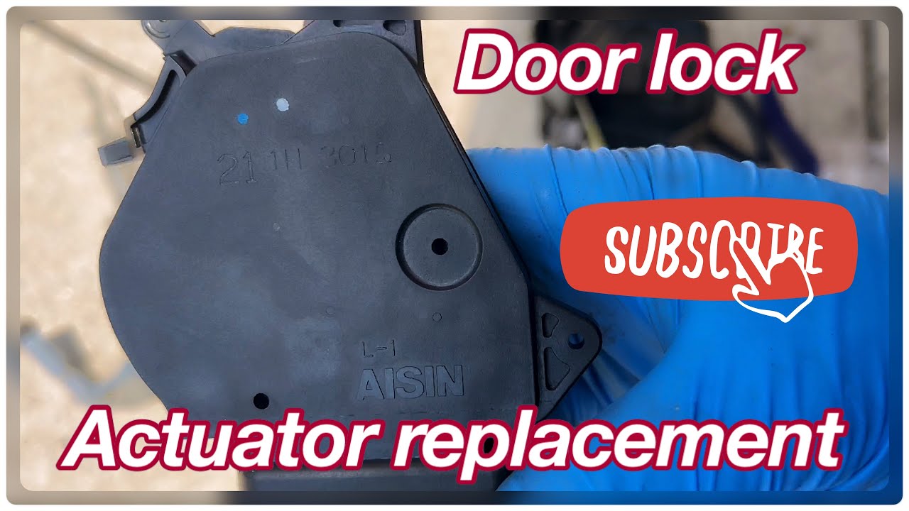 01-05 IS300 door lock actuator replacement