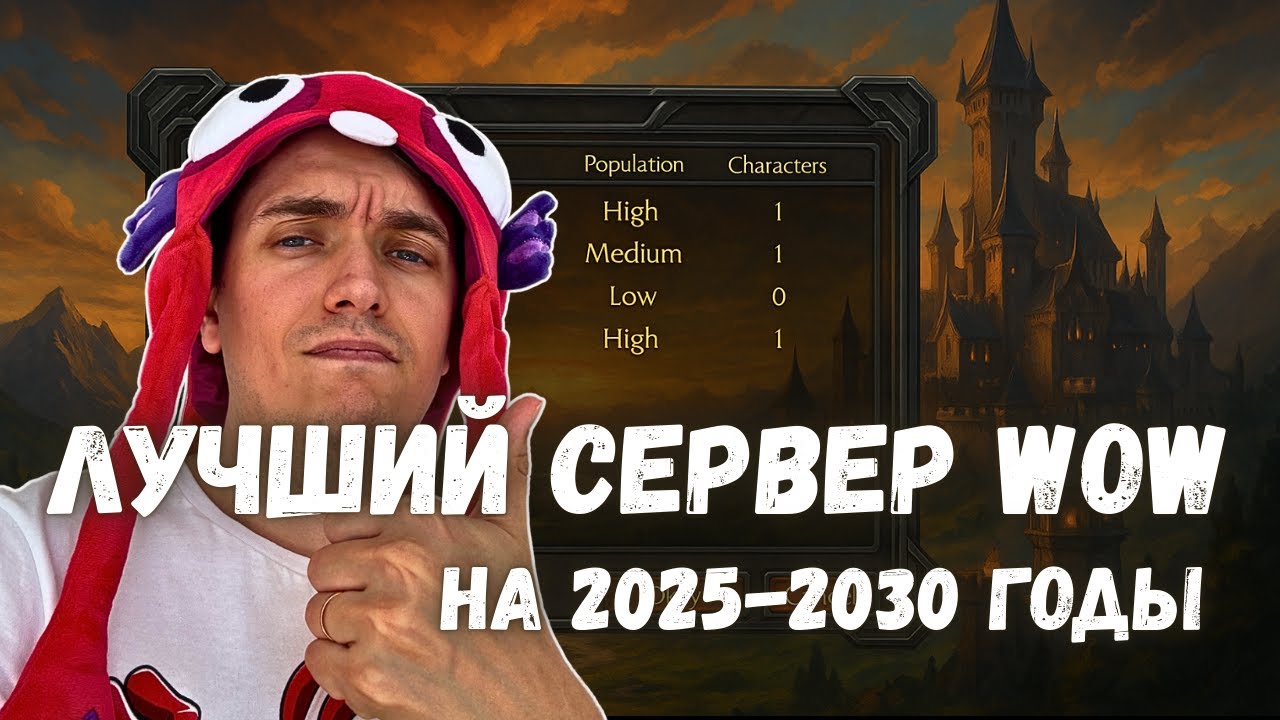ЭТОТ СЕРВЕР WOW БУДЕТ ПОПУЛЯРНЫМ В 2025-2030 ГОДАХ!