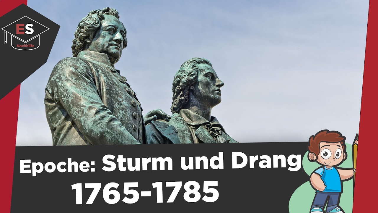 Literaturepoche: Sturm und Drang (1765-1785) - Vertreter, Themen, Motive - Sturm und Drang erklärt!