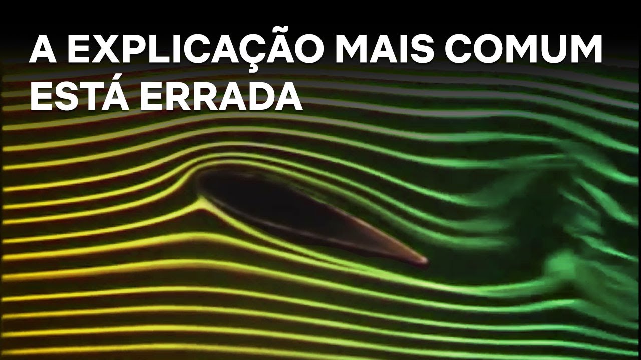 Visualiza&ccedil;&atilde;o do fluxo de ar em uma asa (legendado pt-br)