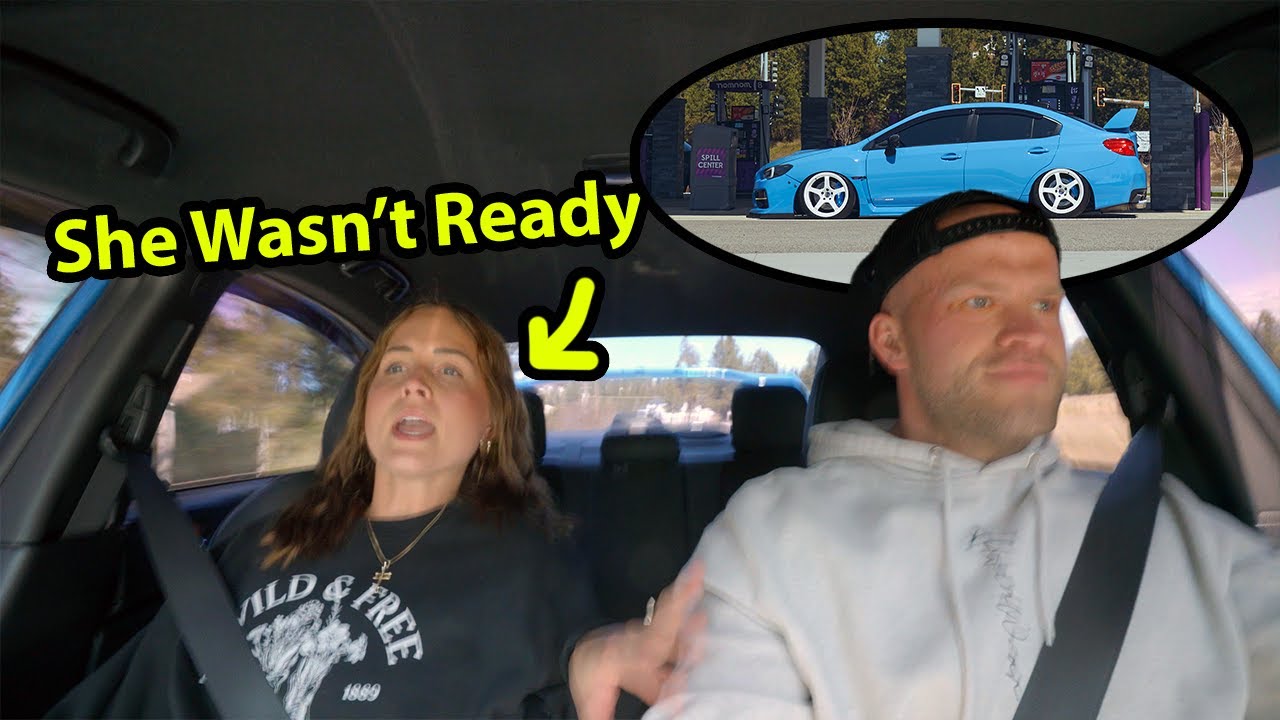 Bobbi's Reaction to my 1000WHP Subaru...