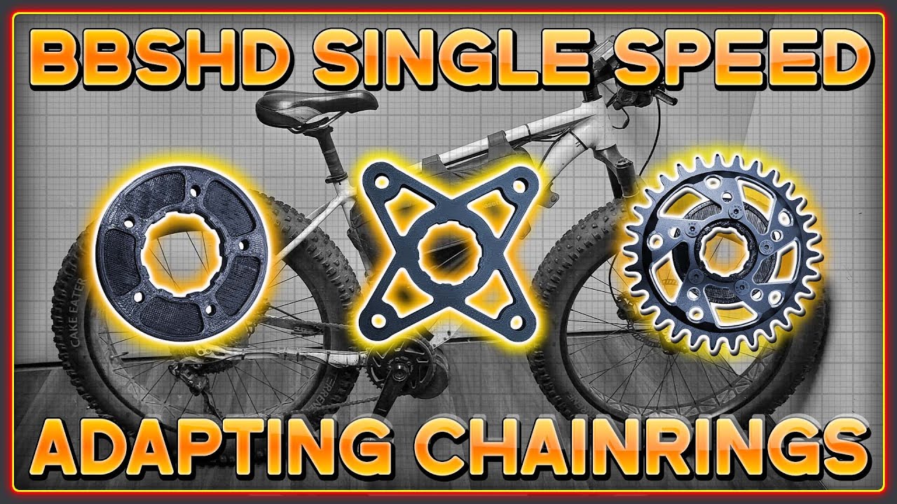 BBSHD Chain Ring adapters for Rear Sprockets