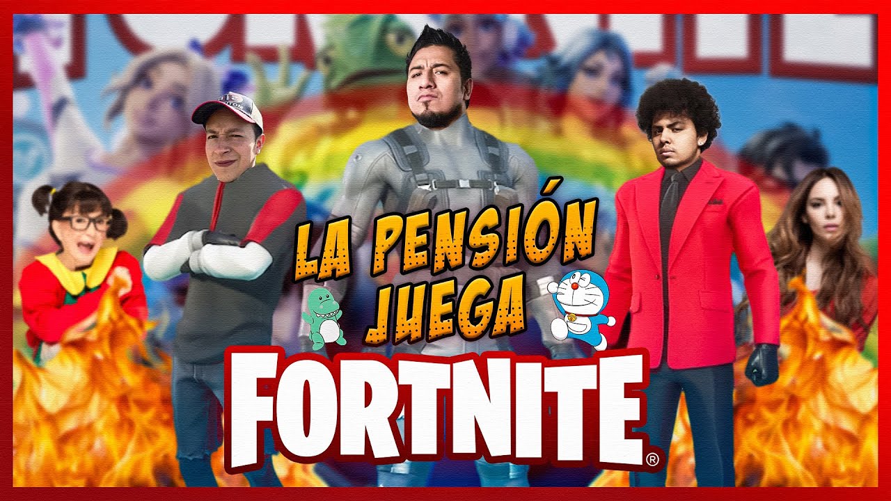 LA PENSIÓN JUEGA - FORTNITE | Si, si ganamos por si se lo preguntan!
