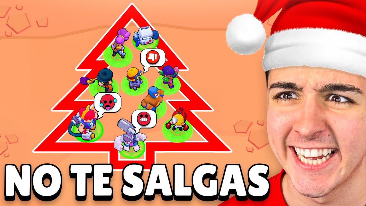 EL ULTIMO en SALIR DEL ARBOL DE NAVIDAD GANA un BRAWL PASS 🤑🎄