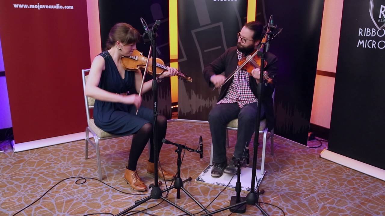 Maja & David – Fiddles & Foot Percussion. Recorded Live At Folk Alliance