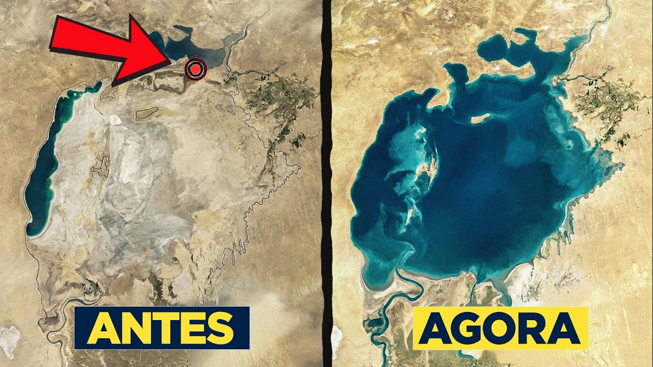 A Construção que Inundou o Deserto quase do Tamanho de Santa Catarina