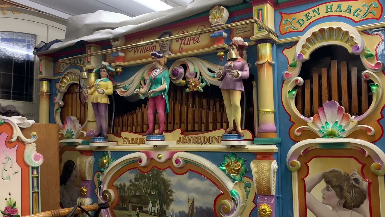 Draaiorgel De Willem Parel Christmas songs Frans Baum medley