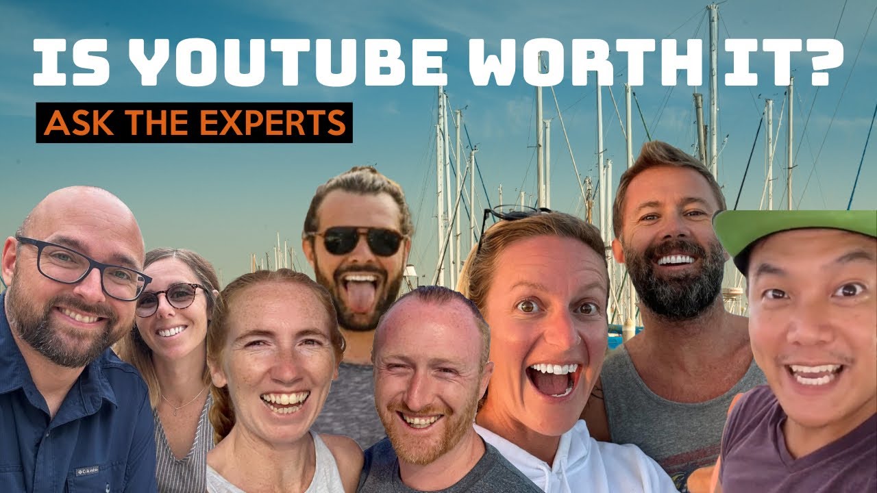 THE NAKED TRUTH: How to start a sailing YouTube channel (at Annapolis Boat Show) [Ep151 RED SEAS]