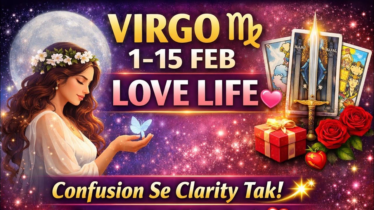 Virgo ♍️ Love Reading 1–15 February | कन्या राशि लव राशिफल | Collective Hindi Tarot With Bhairavi💞