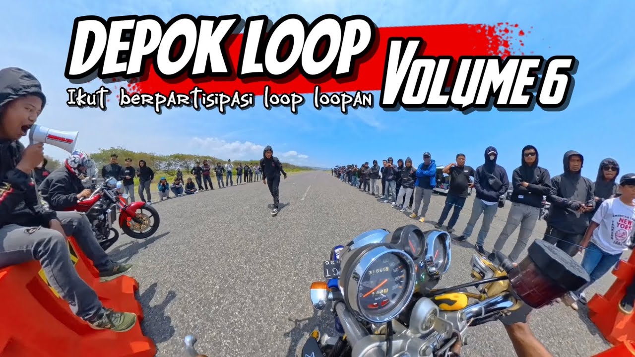 DEPOK LOOP VOL 6 | NINJA SS FREYA IKUT MERAMAIKAN 