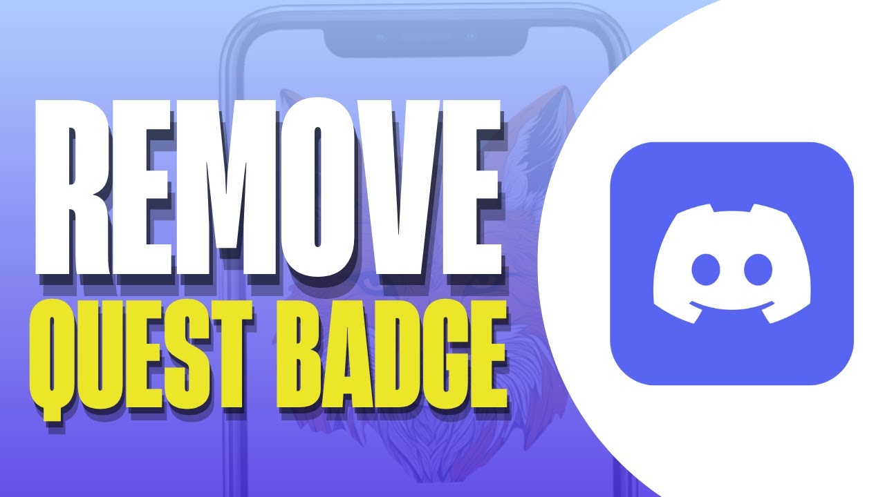 🛑 How to Remove Quest Badge on Discord (Easy 2025 Guide)