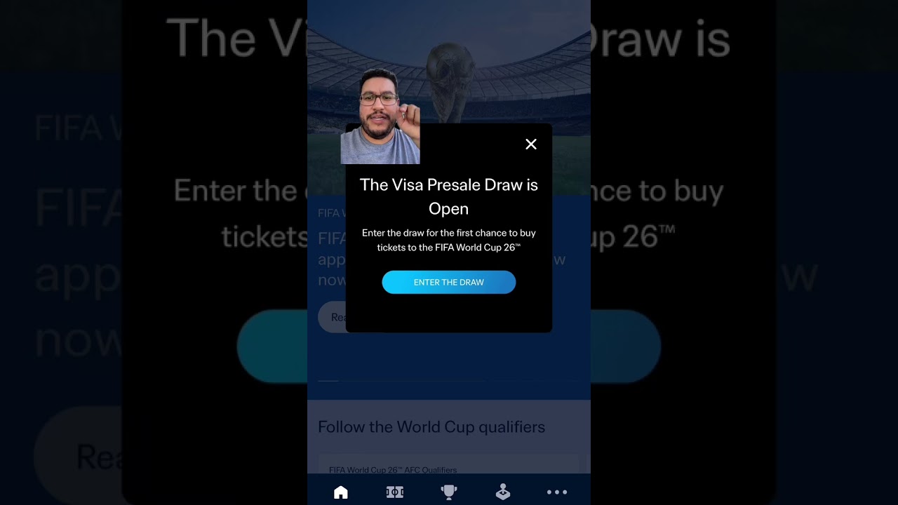 Use the FIFA App to Apply!