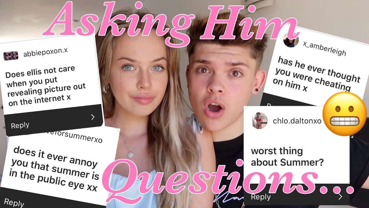 ASKING MY BOYFRIEND QUESTIONS YOU ALL WANTED ME TO ASK HIM!!😳❤️