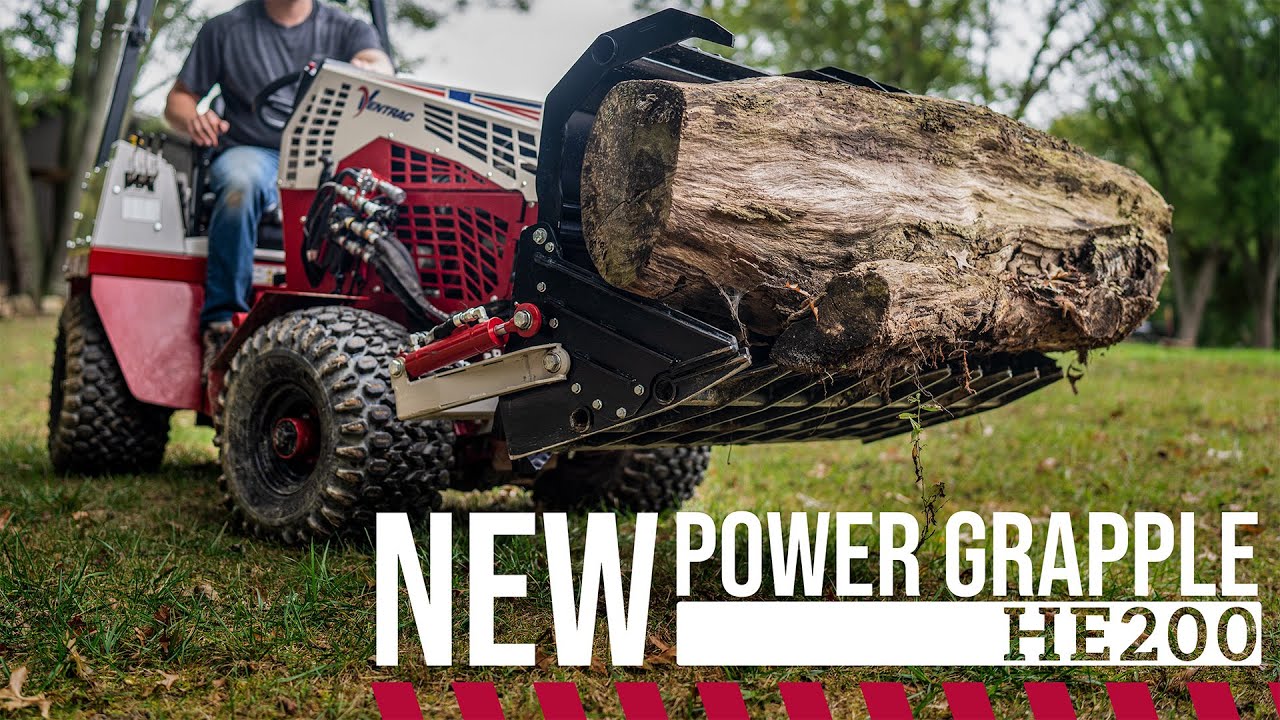 HE200 Power Grapple | New Ventrac Attachment