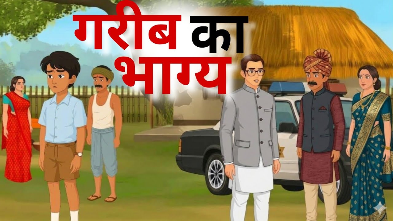 गरीब का संघर्ष | Gareeb ka Sangharsh | Hindi Kahani | Hindi Cartoon | cartoon story